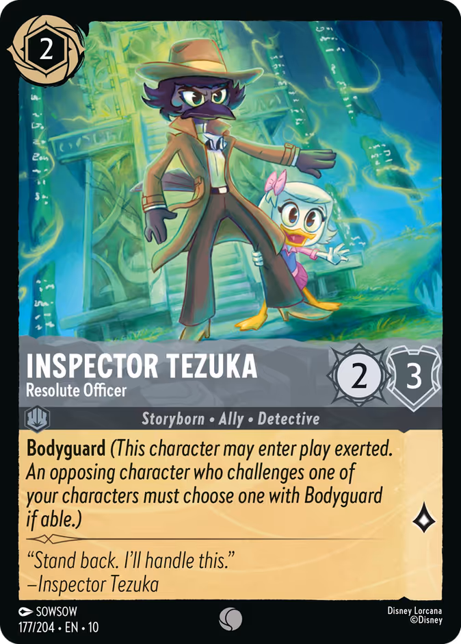 Inspector Tezuka - Resolute Officer