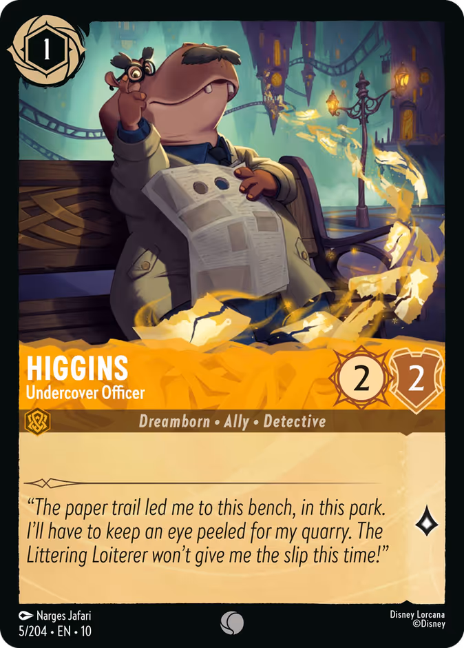 Higgins - Undercover Officer