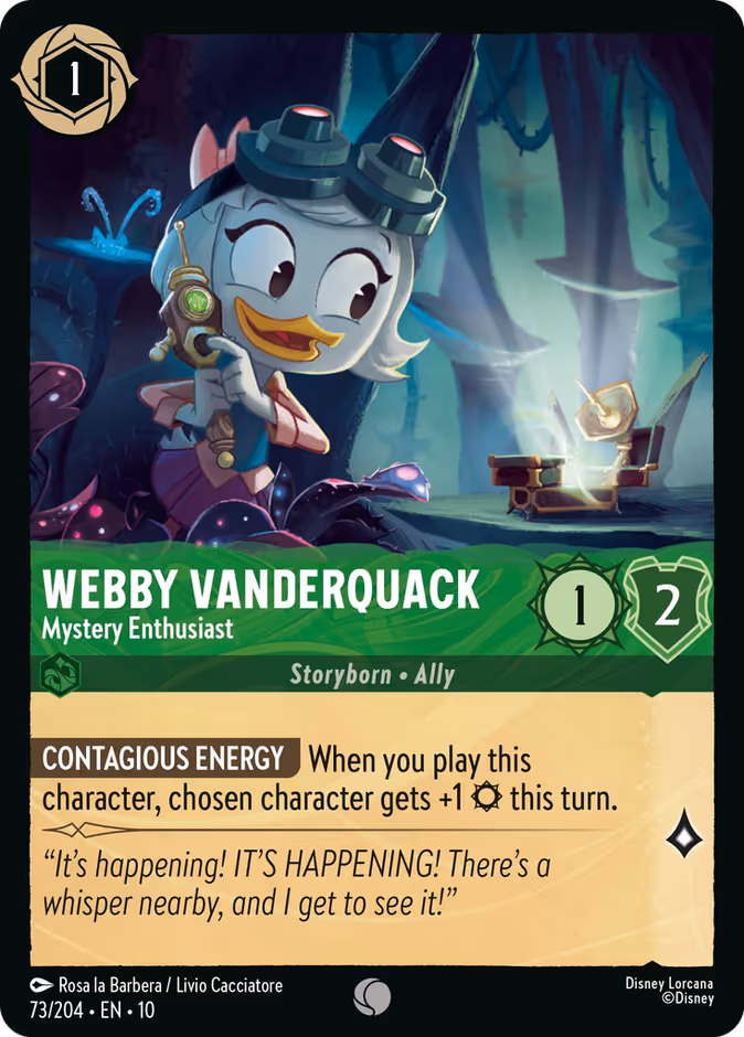Webby Vanderquack - Mystery Enthusiast