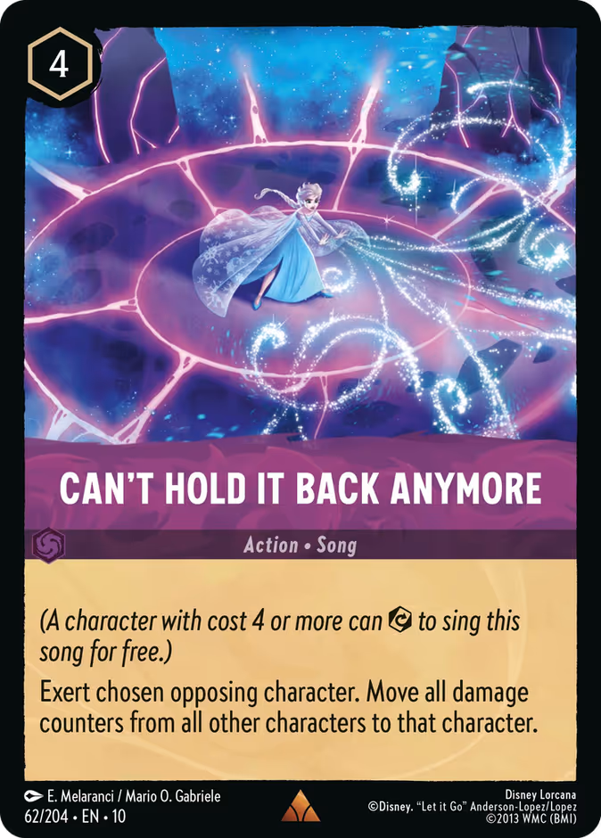 Can't Hold It Back Anymore