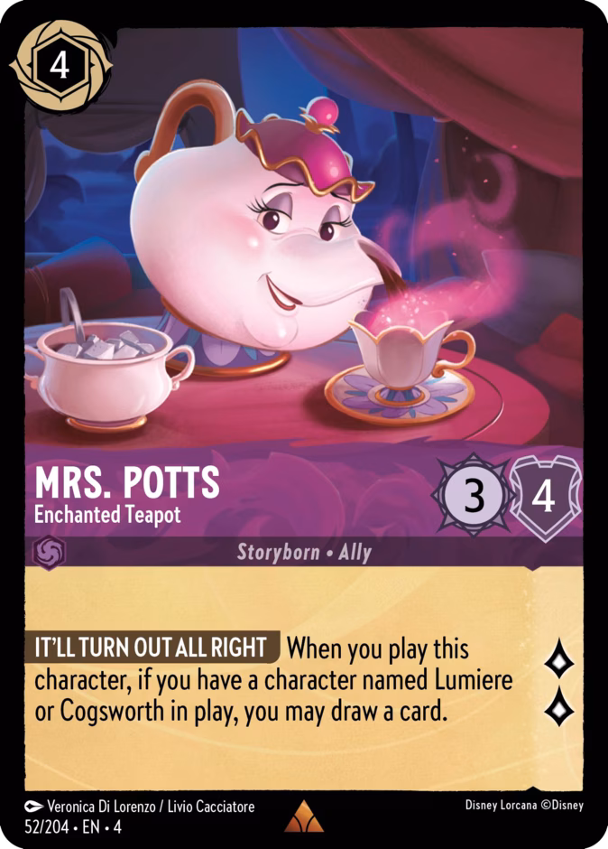 Mrs. Potts - Enchanted Teapot