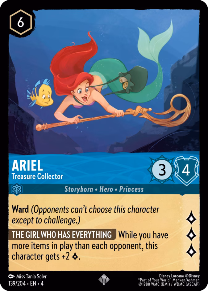 Ariel - Treasure Collector