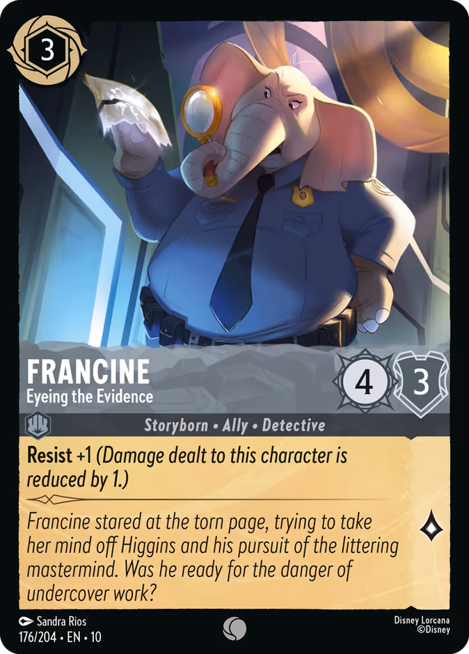 Francine - Eyeing the Evidence