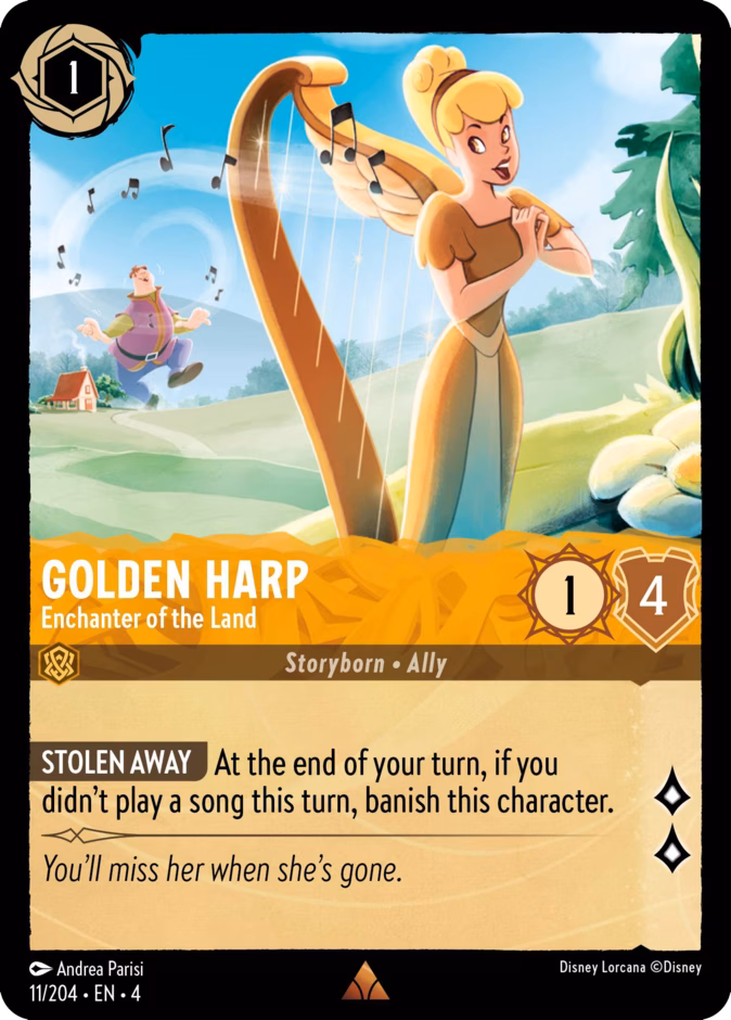 Golden Harp - Enchanter of the Land