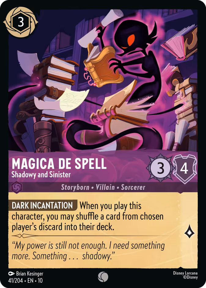 Magica De Spell - Shadowy and Sinister