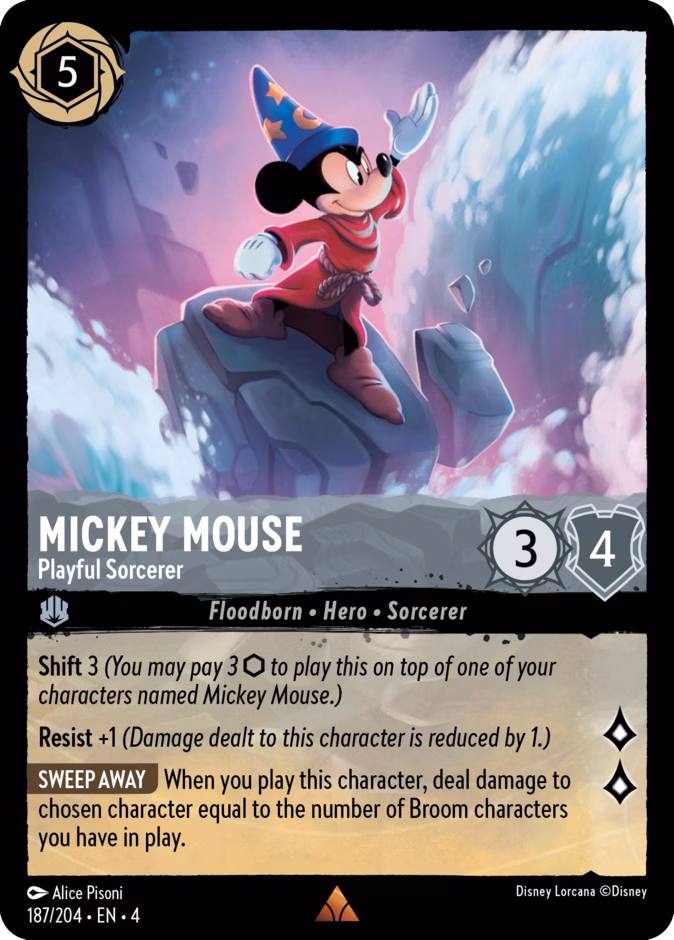 Mickey Mouse - Playful Sorcerer