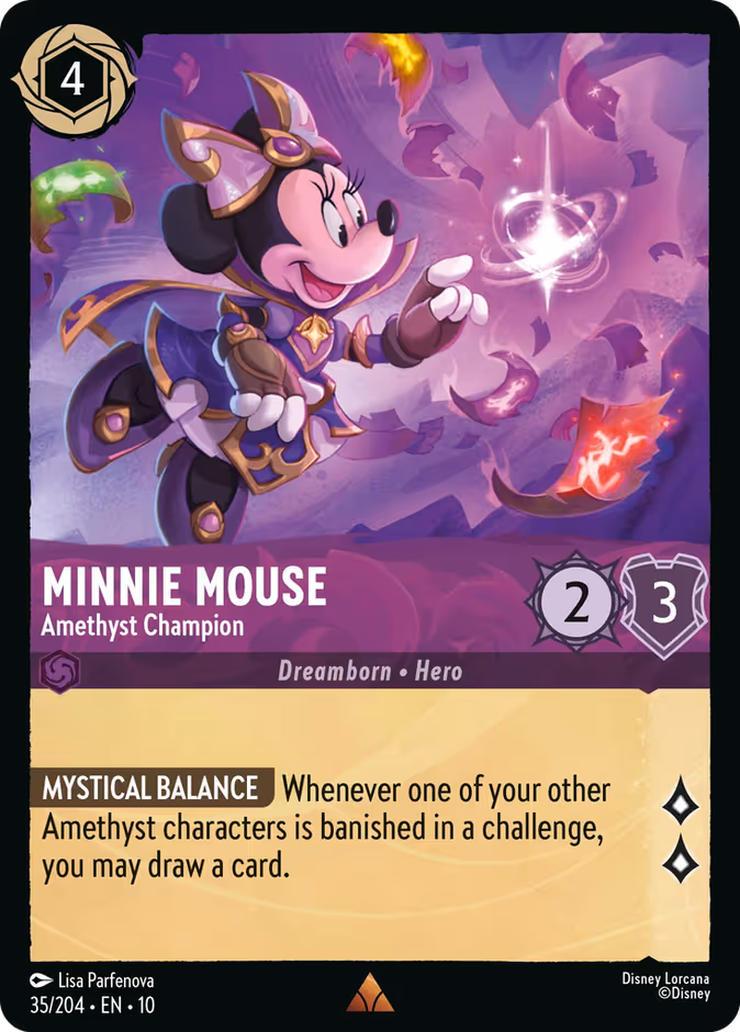 Minnie Mouse - Amethyst Champion