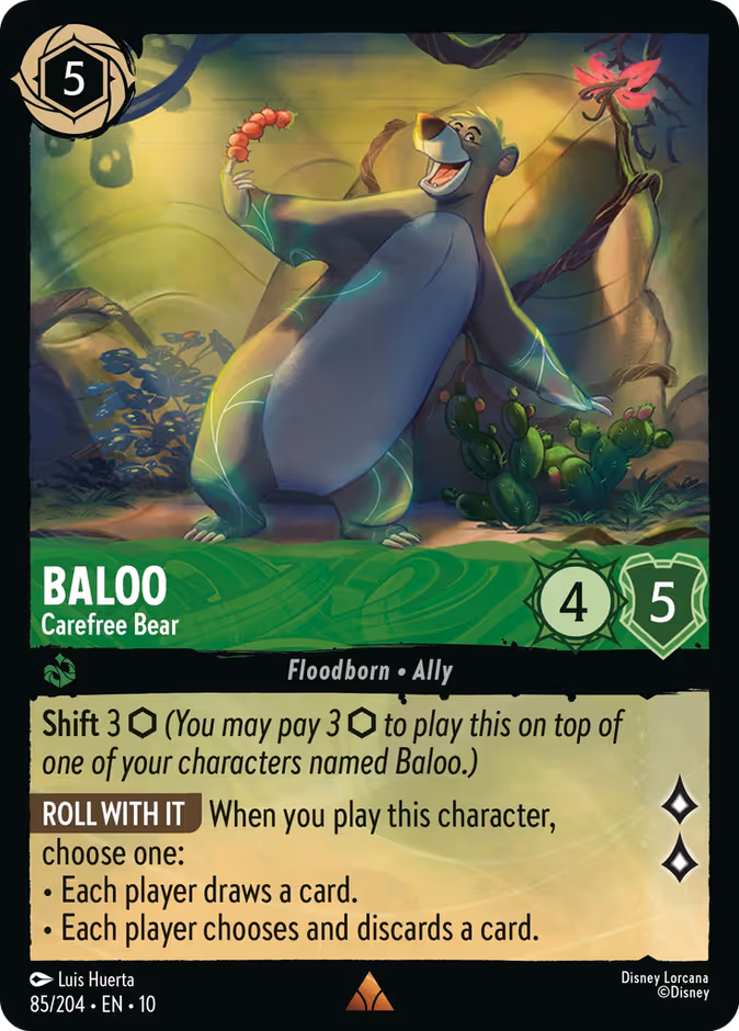 Baloo - Carefree Bear