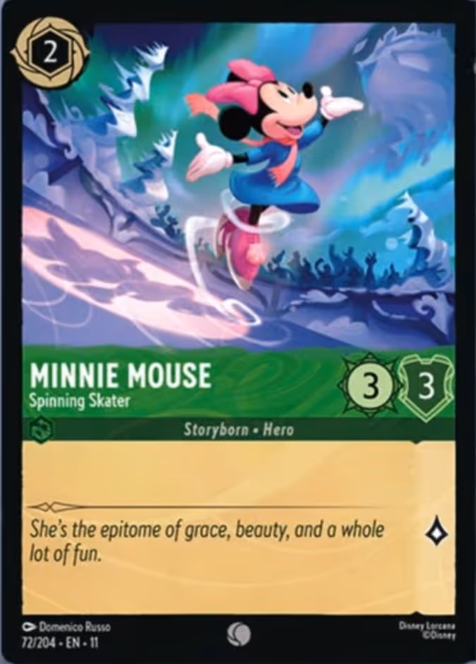 Minnie Mouse - Spinning Skater