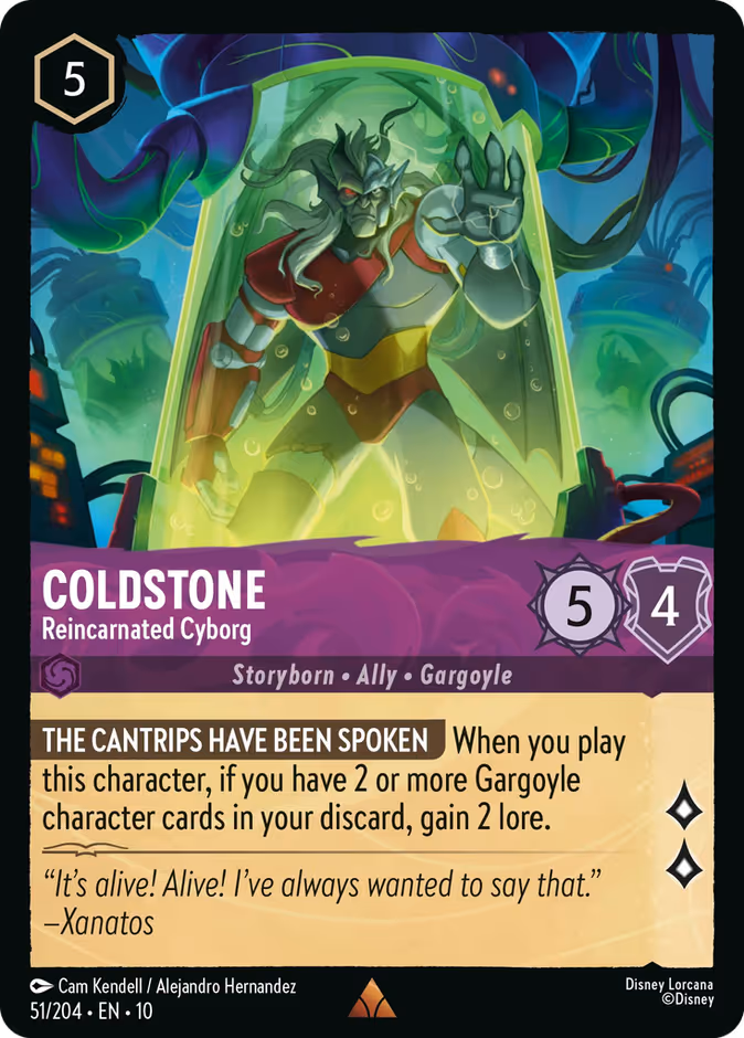 Coldstone - Reincarnated Cyborg