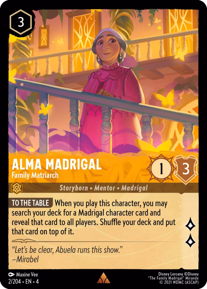 Alma Madrigal - Family Matriarch