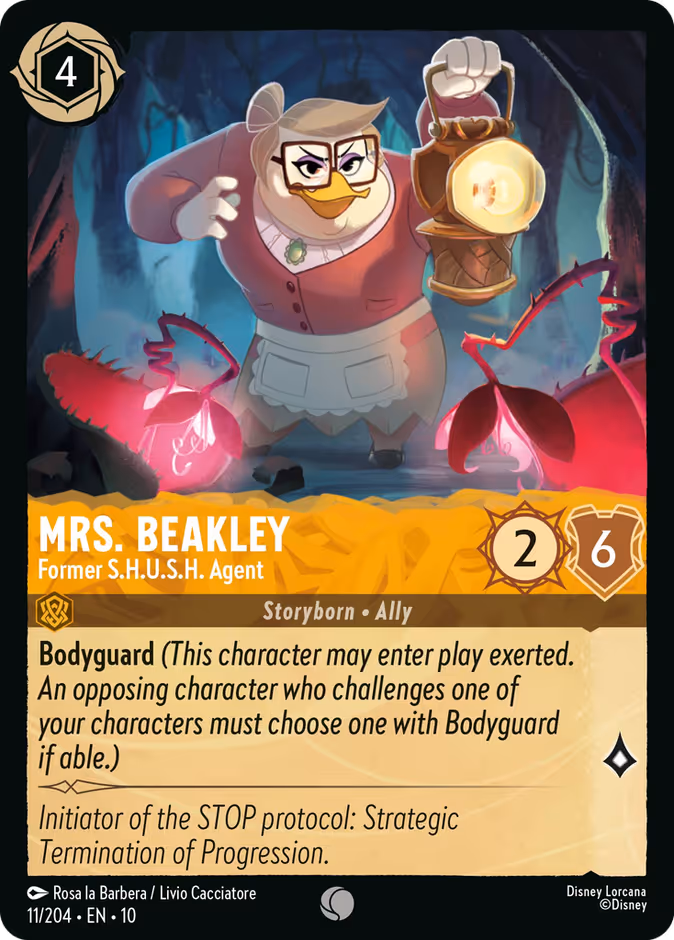 Mrs. Beakley - Former S.H.U.S.H. Agent