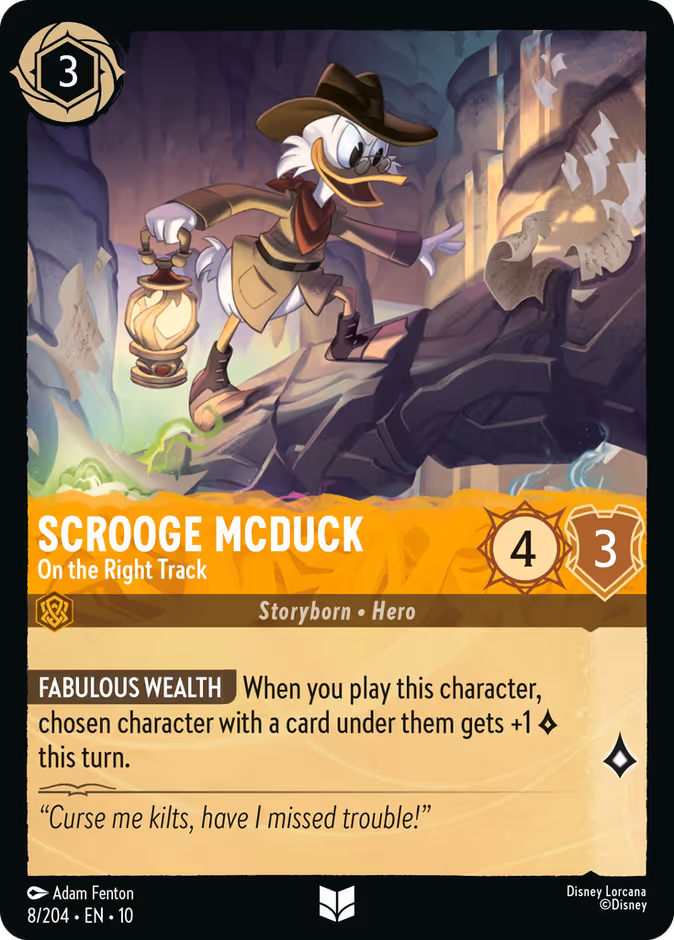 Scrooge McDuck - On the Right Track