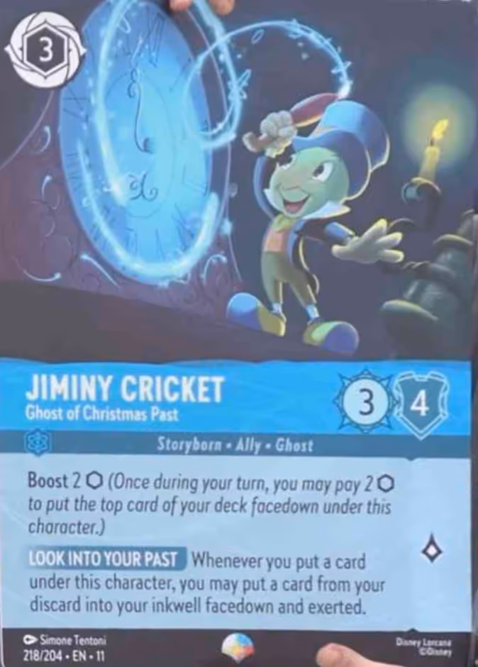 Jiminy Cricket - Ghost of Christmas Past