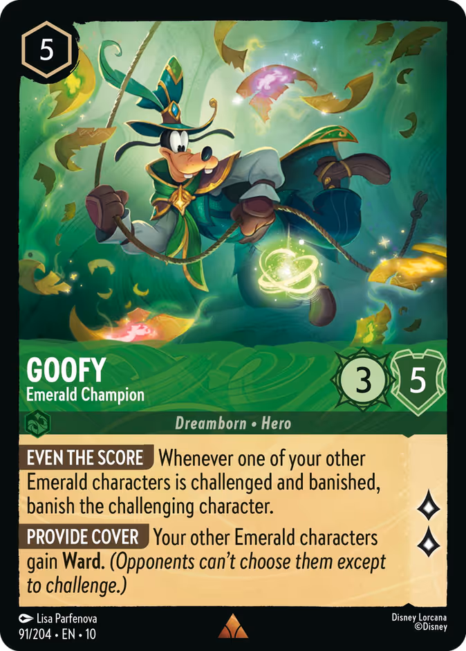 Goofy - Emerald Champion