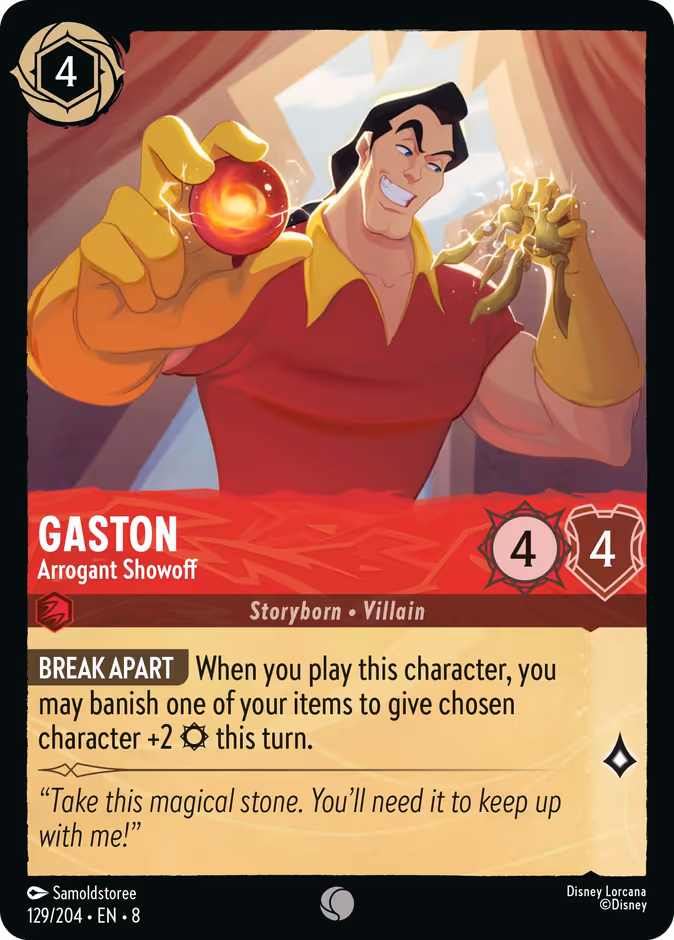 Gaston - Arrogant Showoff