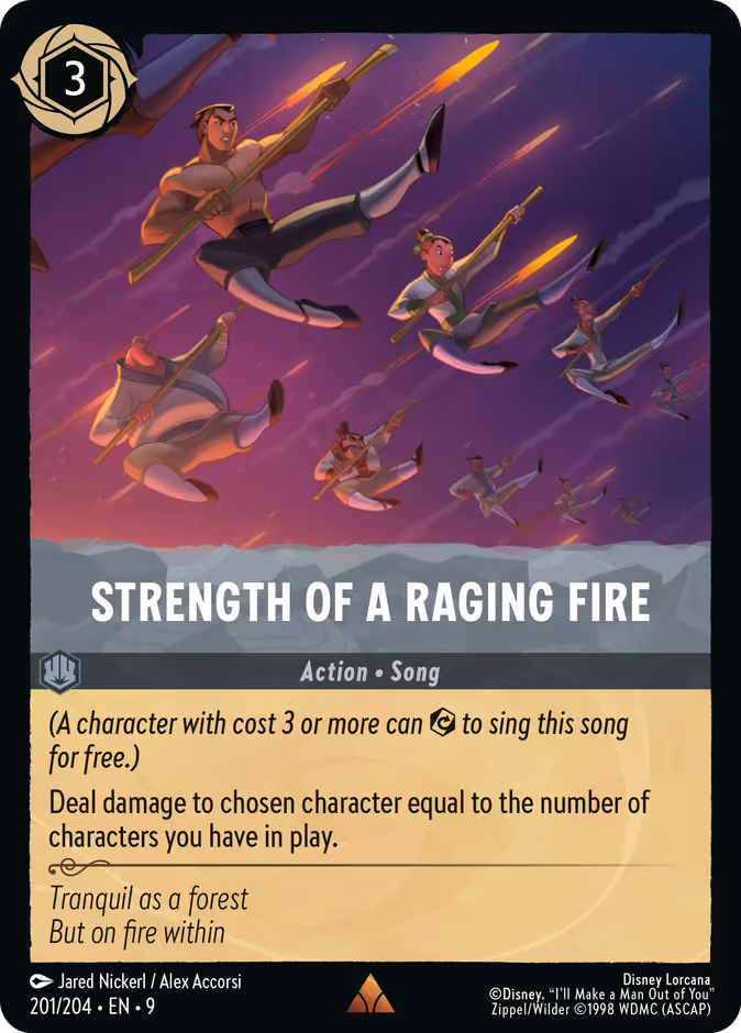 Strength of a Raging Fire