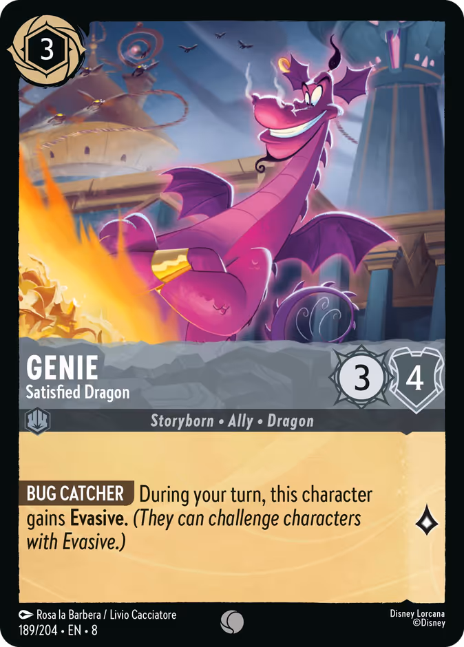 Genie - Satisfied Dragon