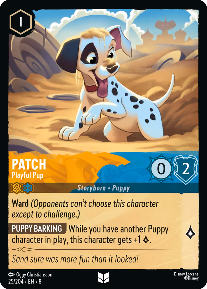Patch - Playful Pup