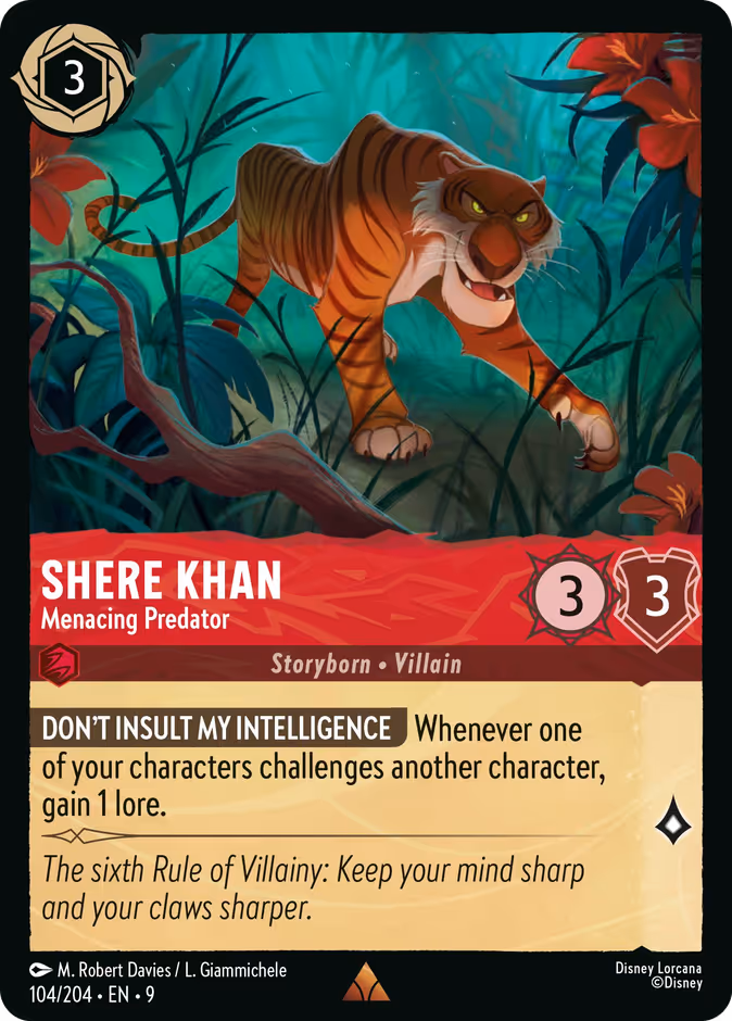 Shere Khan - Menacing Predator