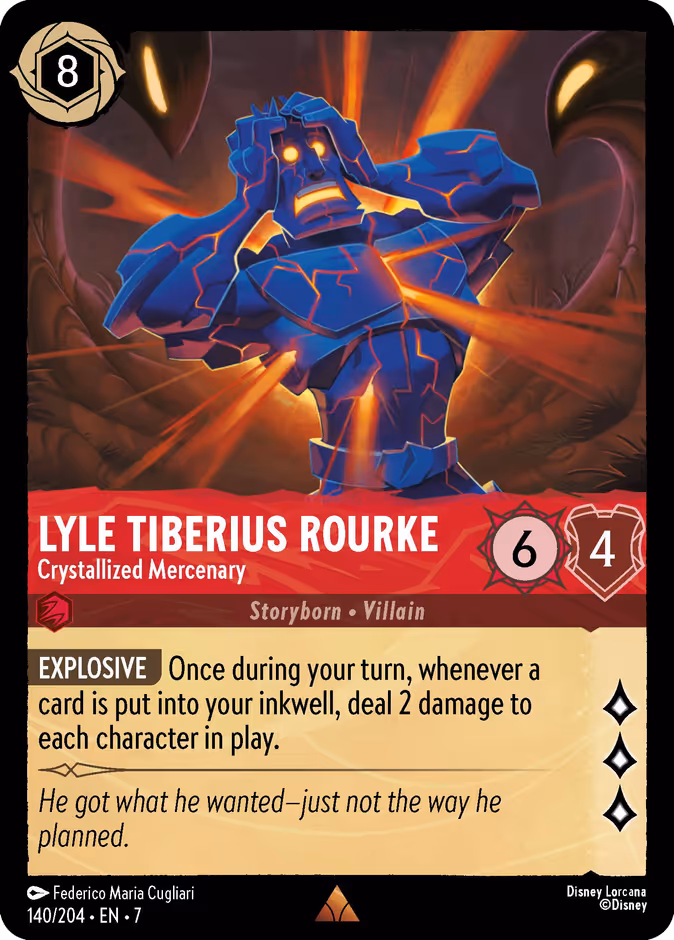Lyle Tiberius Rourke - Crystallized Mercenary
