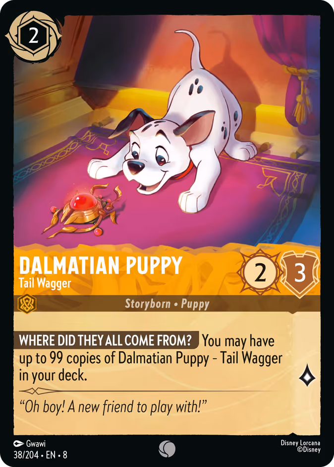 Dalmatian Puppy - Tail Wagger