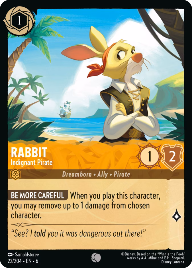 Rabbit - Indignant Pirate