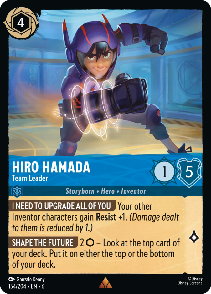 Hiro Hamada - Team Leader