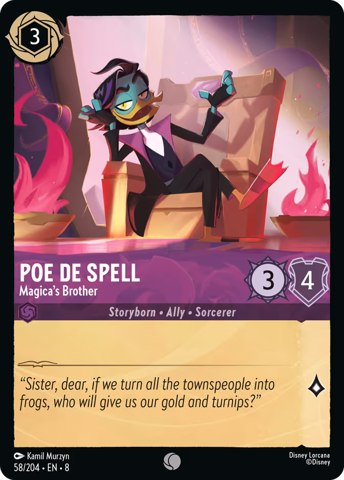 Poe De Spell - Magica's Brother