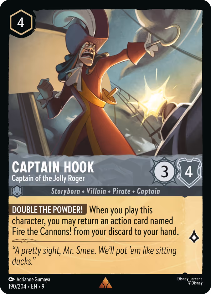 Captain Hook - Captain of the Jolly Roger