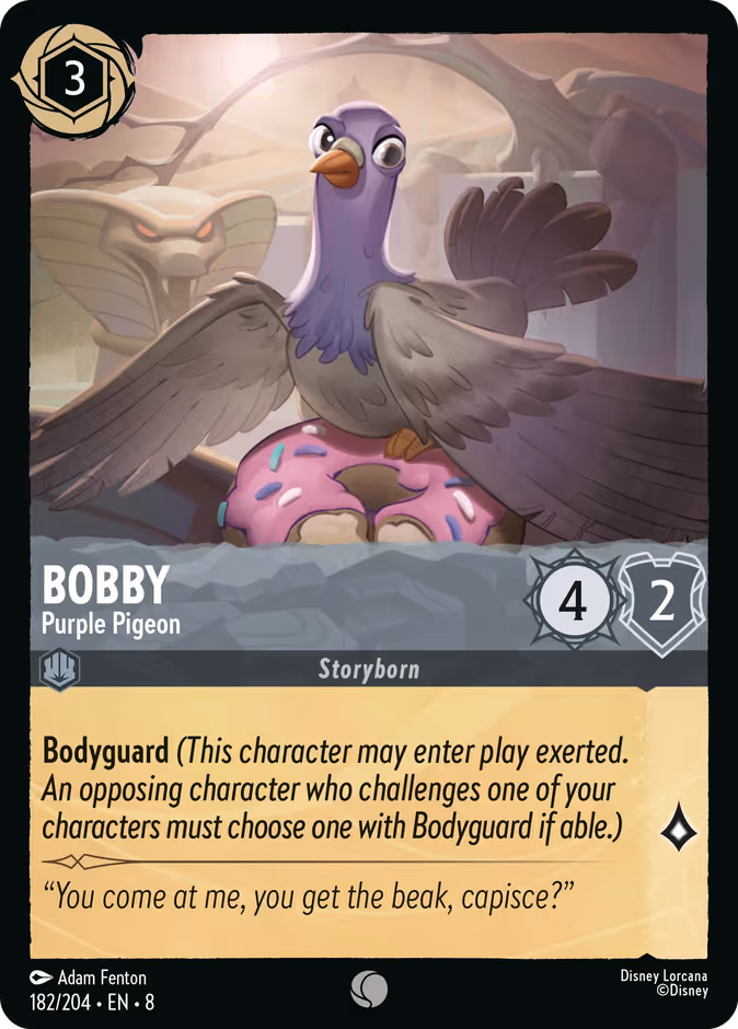 Bobby - Purple Pigeon