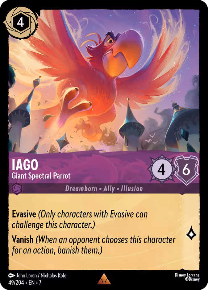 Iago - Giant Spectral Parrot