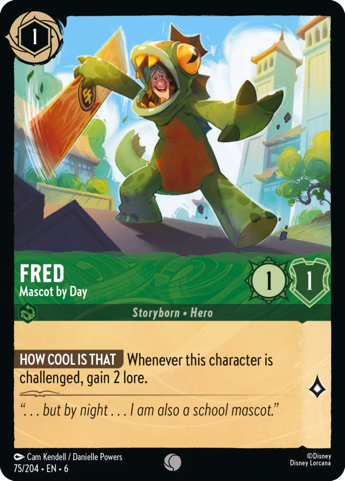 Fred - Mascot by Day