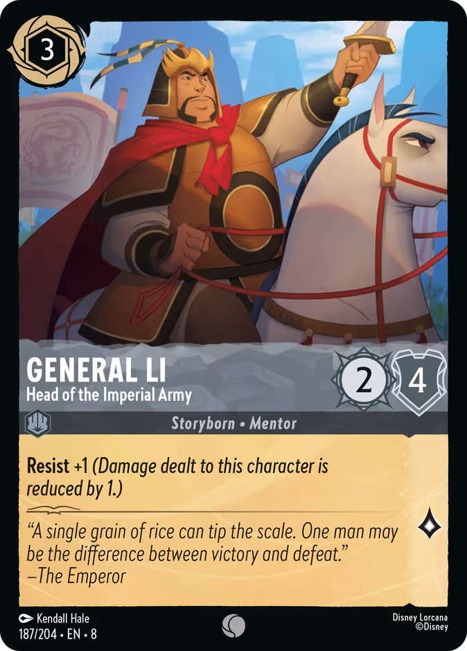 General Li - Head of the Imperial Army