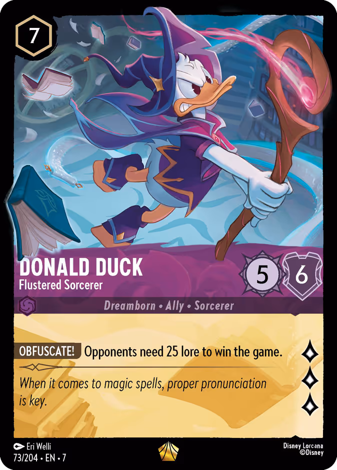 Donald Duck - Flustered Sorcerer
