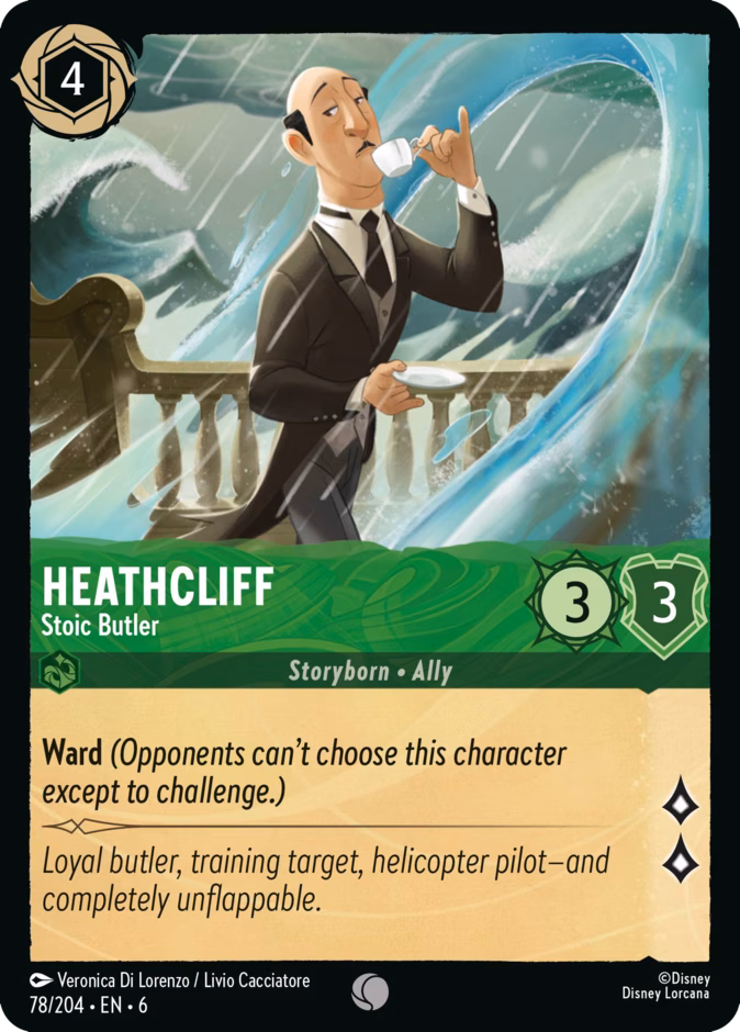 Heathcliff - Stoic Butler