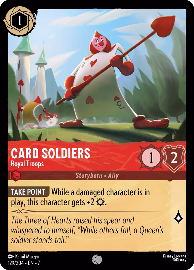Card Soldiers - Royal Troops