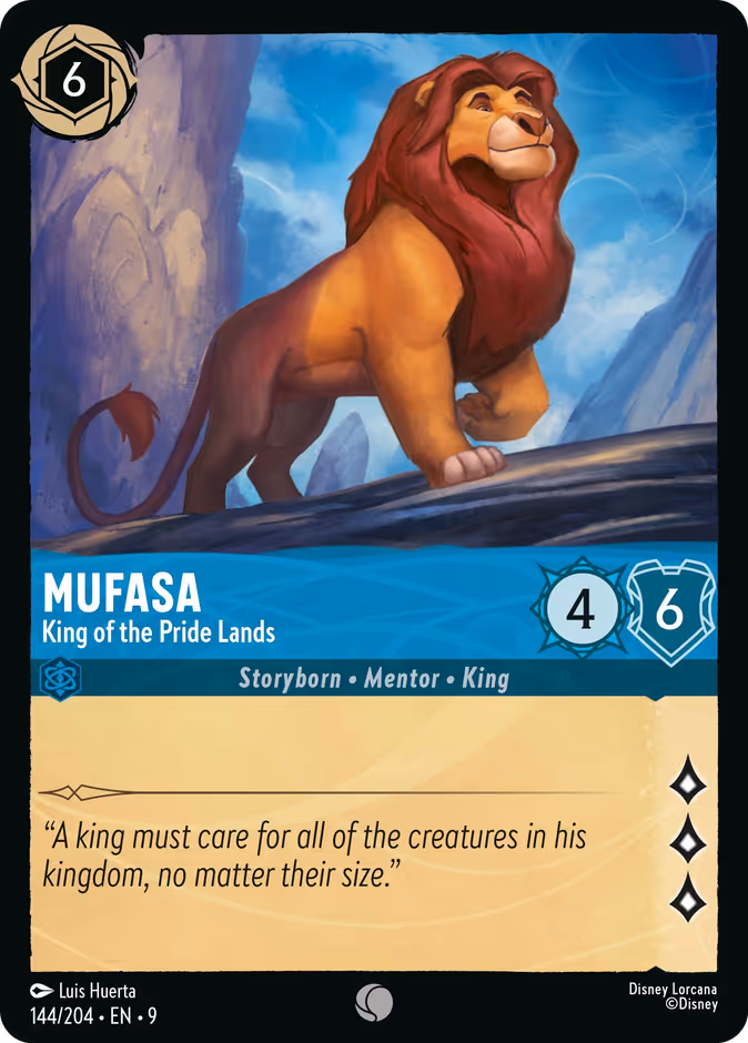 Mufasa - King of the Pride Lands