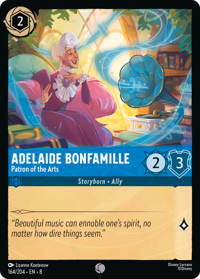 Adelaide Bonfamille - Patron of the Arts