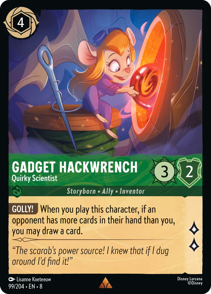 Gadget Hackwrench - Quirky Scientist