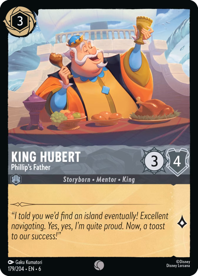 King Hubert - Phillip's Father