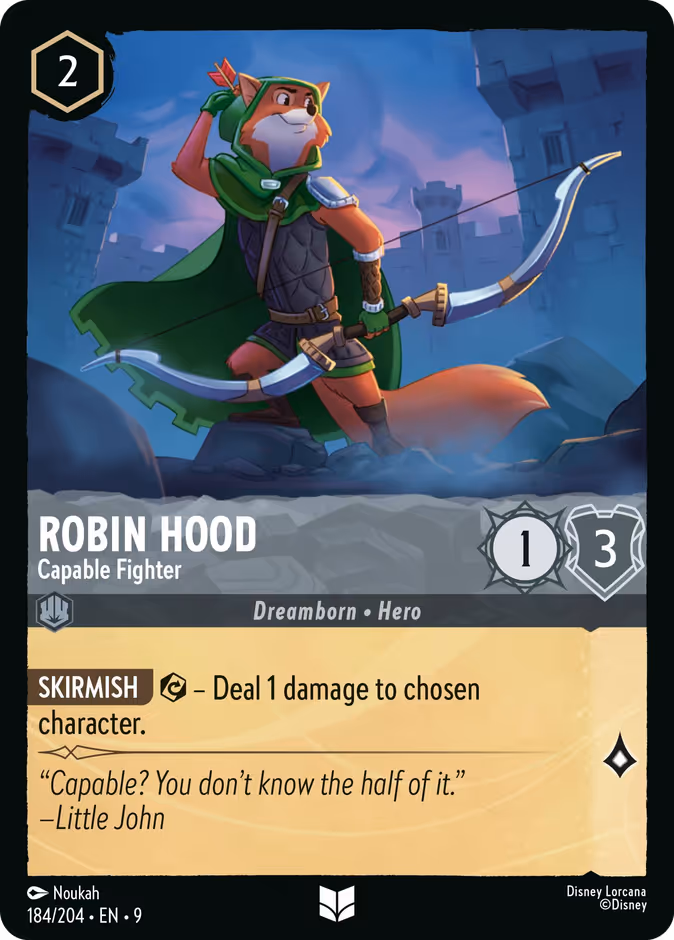 Robin Hood - Capable Fighter
