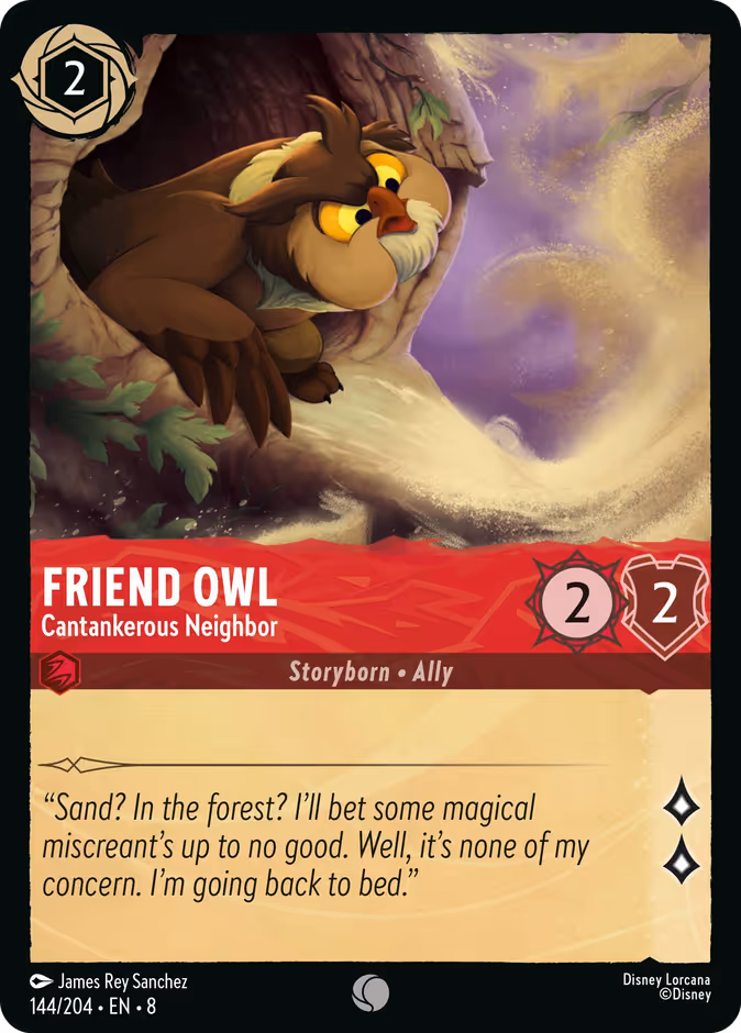 Friend Owl - Cantankerous Neighbor