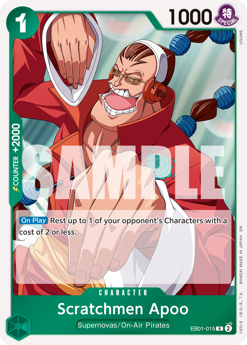 Scratchmen Apoo - EB01-015 (Reprint)