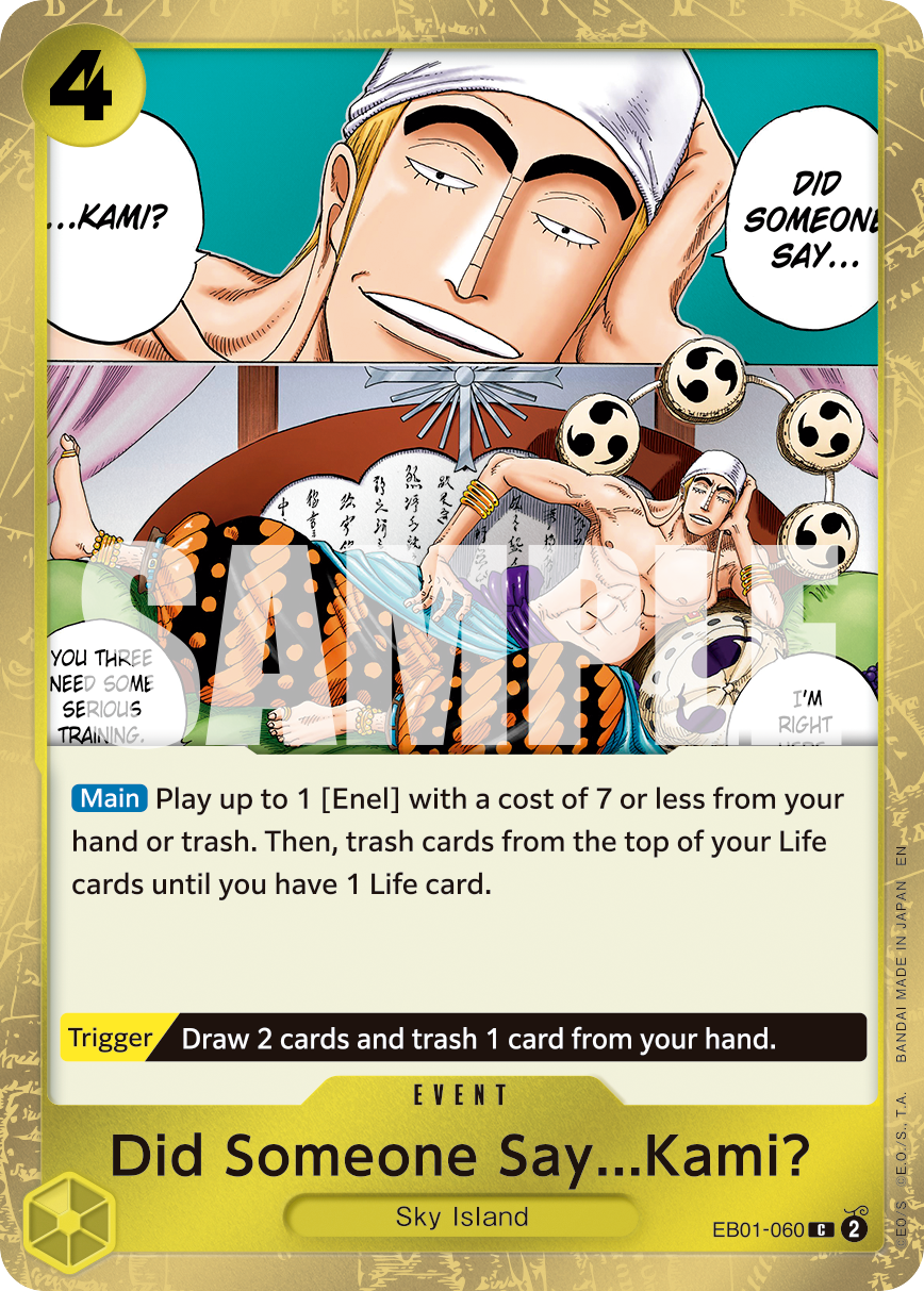 Did Someone Say...Kami? (Pirate Foil)