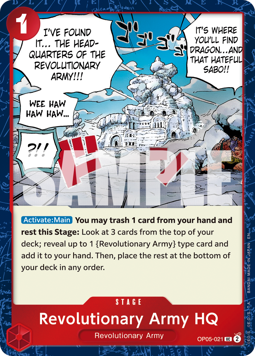 Revolutionary Army HQ (Pirate Foil)