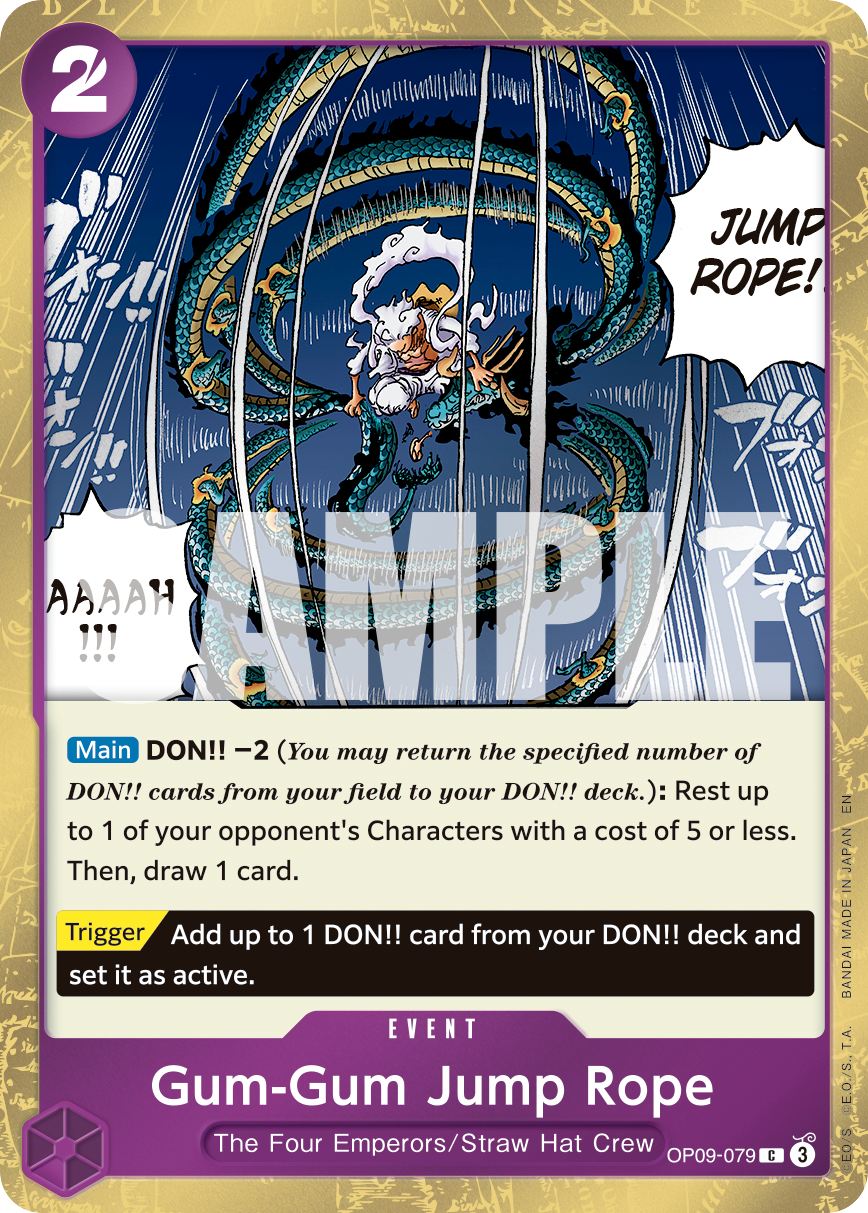 Gum-Gum Jump Rope (Pirate Foil)