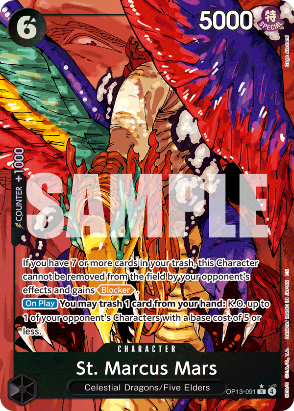St. Marcus Mars (Alternate Art)