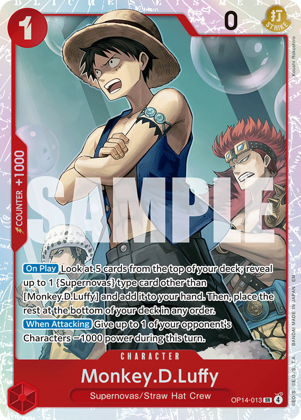 Monkey.D.Luffy - OP14-013