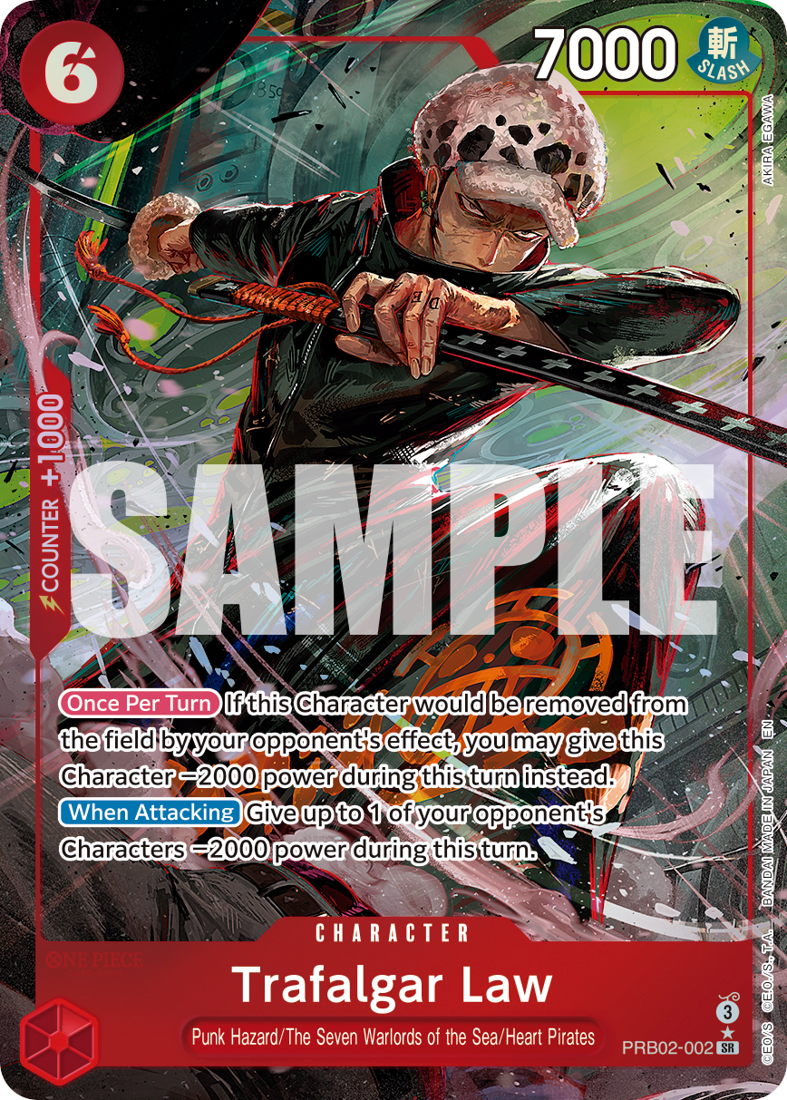 Trafalgar Law - PRB02-002 (Alternate Art)